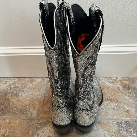 Free People Jeffery Campbell Dagget Western Boots  Sz 8 NWT - Picture 7 of 14